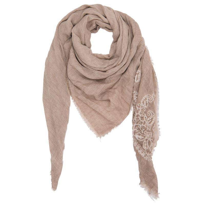 Šátek Zrnka písku 140x140cm