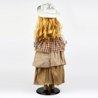 Sběratelská porcelánová panenka Iva 80cm