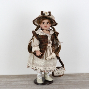 Sběratelská vinylová panenka Ella 53cm