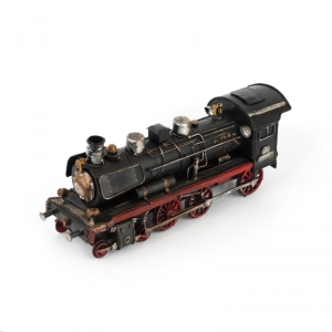 Sběratelský model černé lokomotivy 29cm 