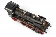 Sběratelský model černé lokomotivy 29cm 