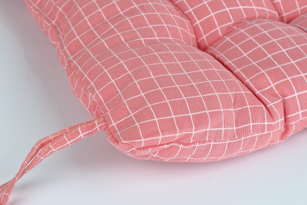 Sedák na židli starorůžový 40x40cm