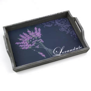 Servírovací tác Levandule 38x28x7,5cm