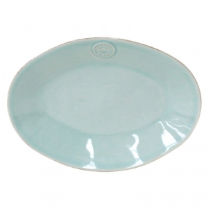 Servírovací tác oválný NOVA 30cm tyrkysový