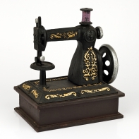 Šicí stroj Singer retro 22,5x15x27cm