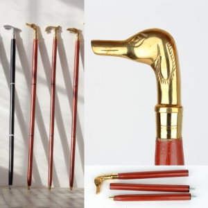 Skládací vycházková hůl hlava psa 91cm