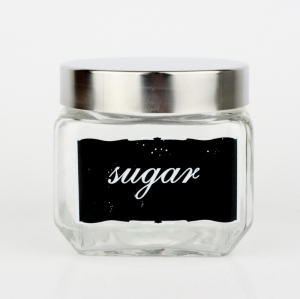 Skleněná dóza na cukr 10cm