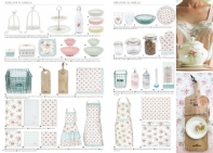 Skleněná dóza na potraviny Smilla white 1000ml