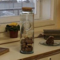 Skleněná dóza s víčkem na špagety Authentic 1,45l