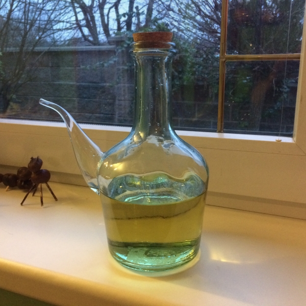 Skleněná láhev ocet / olej 1l