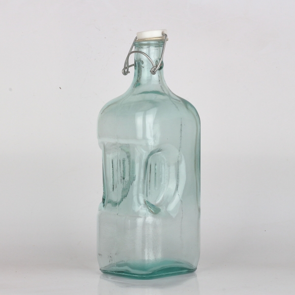 Skleněná láhev s pákovým uzávěrem San Miguel 2l