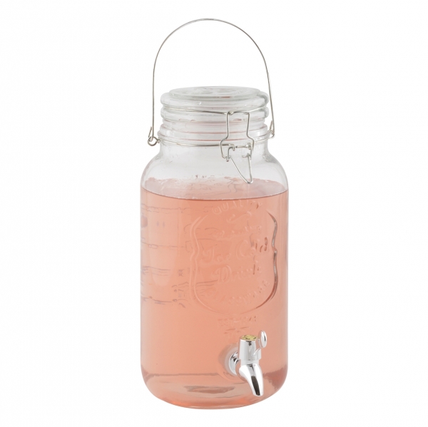 Skleněná nádoba s kohoutkem 3,6 l