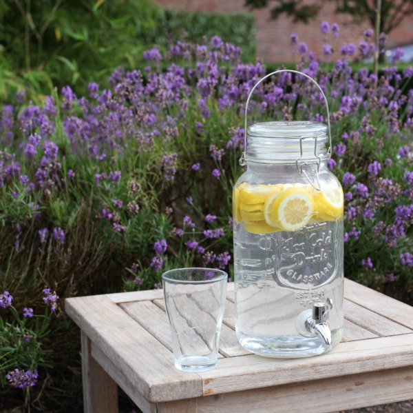 Skleněná nádoba s kohoutkem 3,6 l