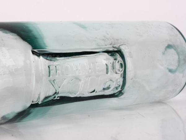 Skleněná váza From me to you 25cm