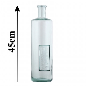 Skleněná váza From you to me 44cm