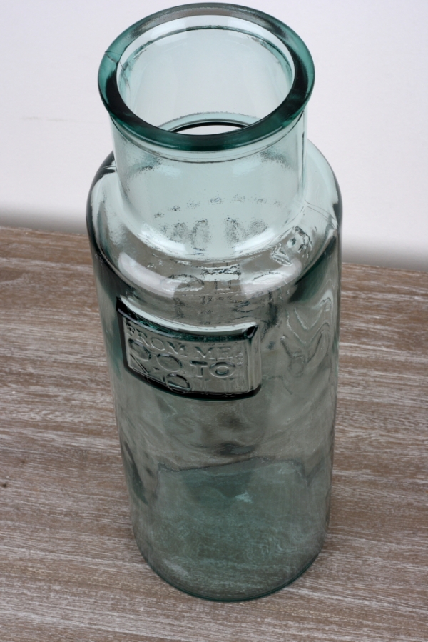 Skleněná váza From you to me 44cm