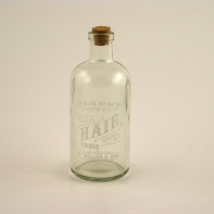 Skleněné lahvičky do koupelny Antique (sada 3ks)