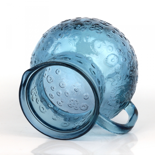 Skleněný džbán Flora modrý - San Miguel 2,3l