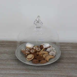 Skleněný poklop 27cm