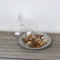 Skleněný poklop 27cm