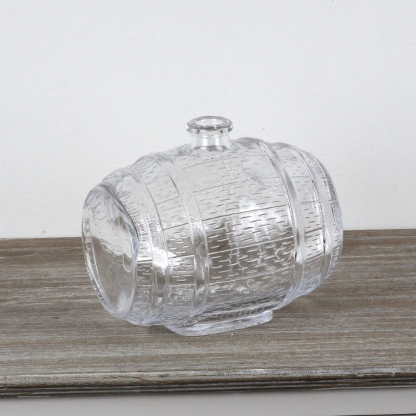 Skleněný soudek 20x23cm