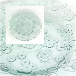 Skleněný talíř FLORA San Miguel 20cm