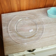 Skleněný talíř Libellules 25cm