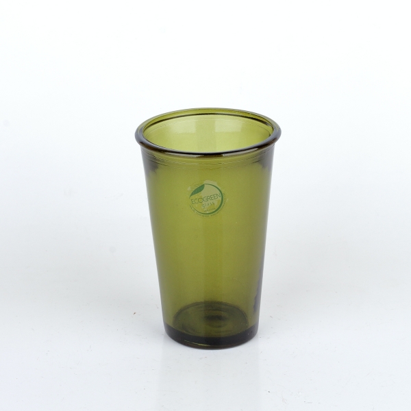 Sklenice 0,35l olivově zelená