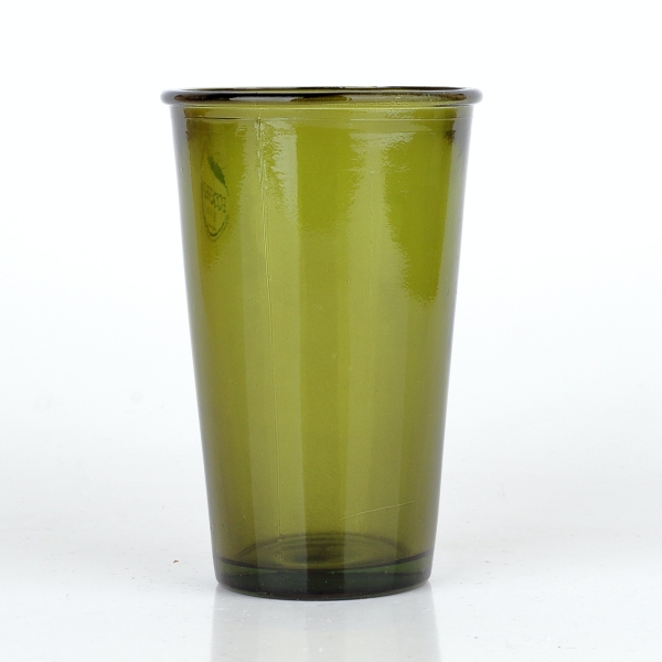 Sklenice 0,35l olivově zelená