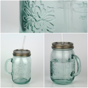 Sklenice s brčkem Authentic 0,55l