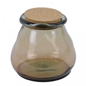 Sklenice s na koření 1,5L, lahvově hnědá