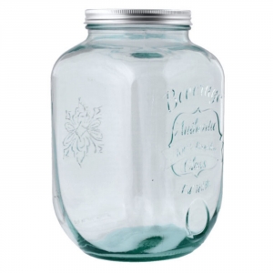 Sklenice s uzávěrem EST. 1896 4L, čirá   (ZSM-5968)