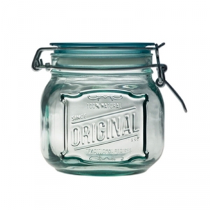 Sklenice s uzávěrem ORIGINAL 0,8L, čirá