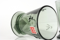 Sklenka Abeille zelená 10cm