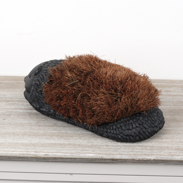 Škrabka na boty  - dekorace ježek 39cm 