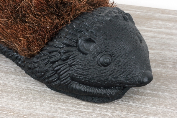 Škrabka na boty  - dekorace ježek 39cm 