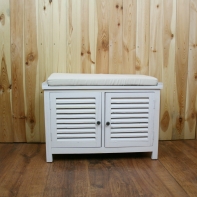 Skříňka do předsíně se sedákem 62 x 36 x 41cm