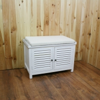 Skříňka do předsíně se sedákem 62 x 36 x 41cm