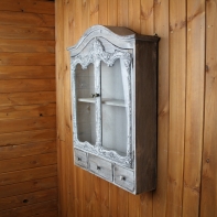 Skříňka hnědá 60×13,5×75cm