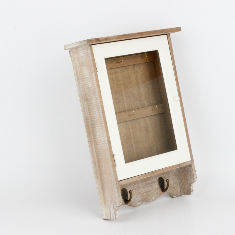 Skříňka na klíče 2 háčky 27,5x37,5x9cm 