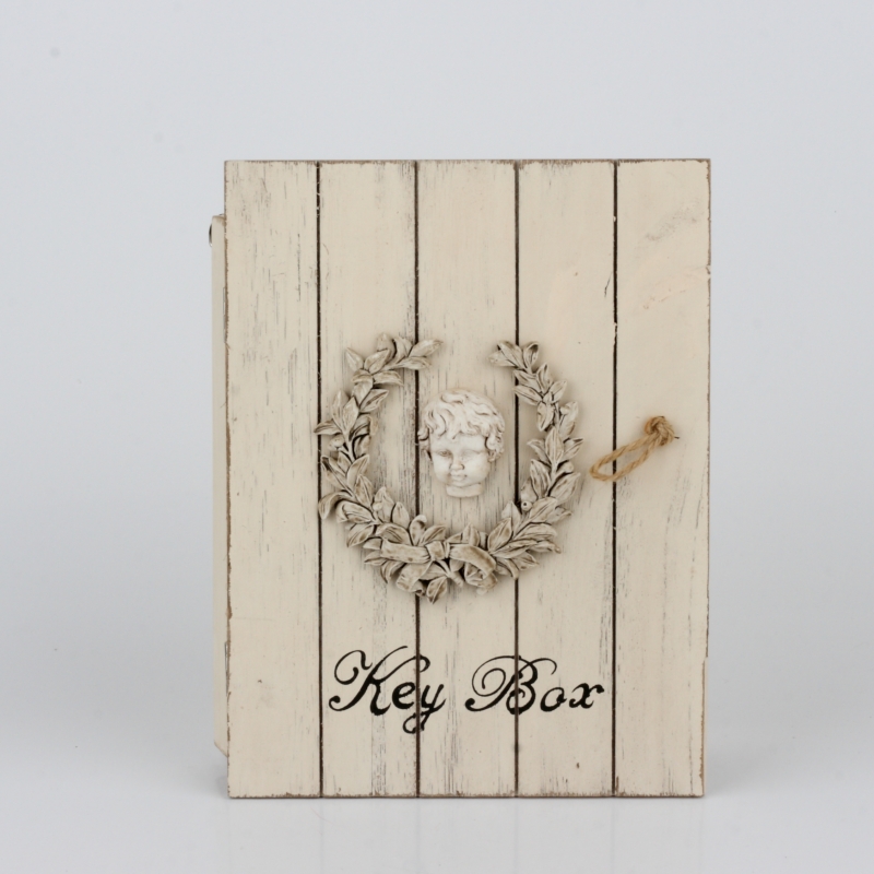 Skříňka na klíče andělská 21x28x5,5cm