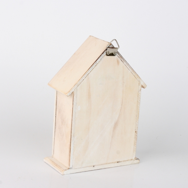 Skříňka na klíče domeček 18x12x6cm