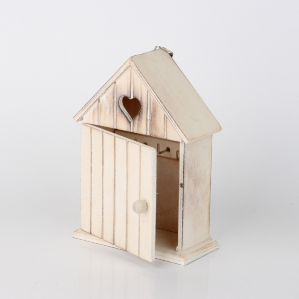 Skříňka na klíče domeček 18x12x6cm