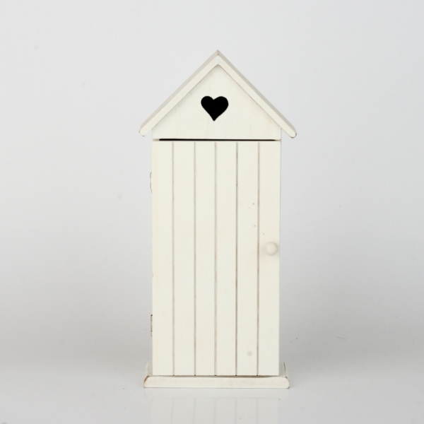 Skříňka na klíče domeček 28x12x6cm