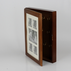 Skříňka na klíče s fotorámečkem 36x25cm