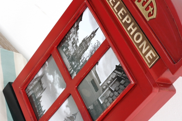 Skříňka na klíče Telephone 39,5x6,5x23x5cm