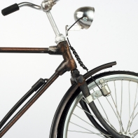 Šlapací kolo pánské - funkční replika s řetězem 1939 30x19x9cm