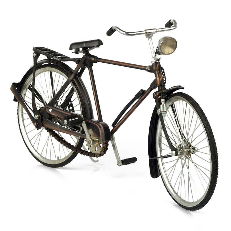 Šlapací kolo pánské - funkční replika s řetězem 1939 30x19x9cm