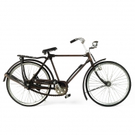 Šlapací pánský kolo 1951 - funkční replika s řetězem 44x24x10cm