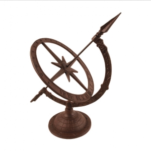 Sluneční hodiny na podstavci 24,5x32x38,5cm